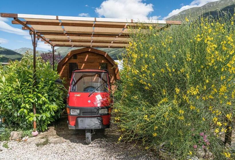 펜션 B&b Il Grottino Di Assergi