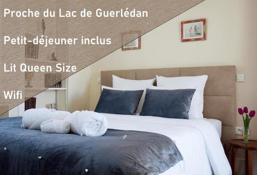 مبيت وإفطار Valfrescos   Lac De Guerlédan