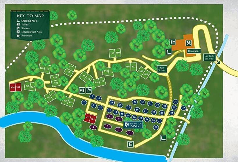 استراحتگاه Warwick Castle Hotel & Knight S Village