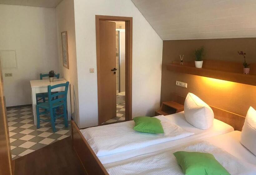 ペンション Self Check In Ferienwohnungen & Apartments Am Bergsee