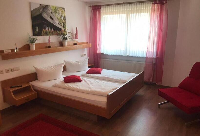 ペンション Self Check In Ferienwohnungen & Apartments Am Bergsee