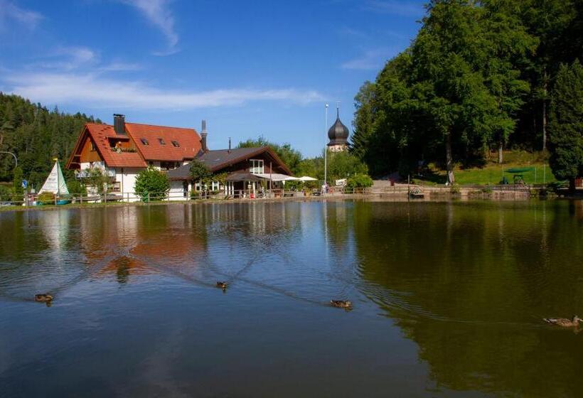 ペンション Self Check In Ferienwohnungen & Apartments Am Bergsee