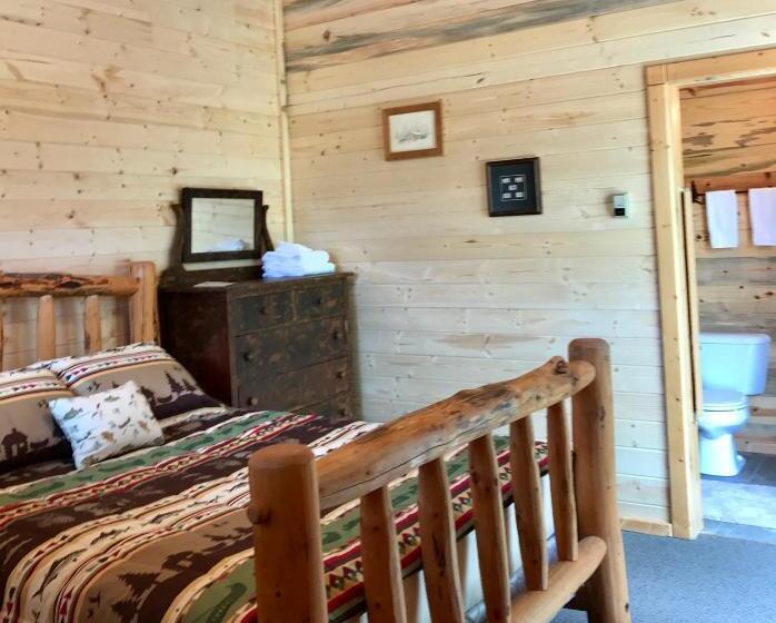 旅馆 Yellowstone Cutthroat Guest Ranch