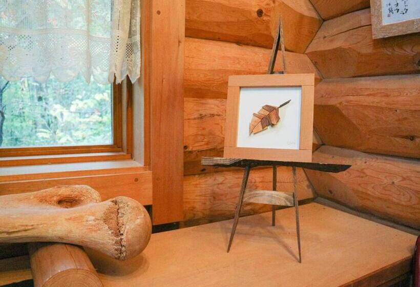 هاستل Canadian Loghouse Inn Azuminoyujin