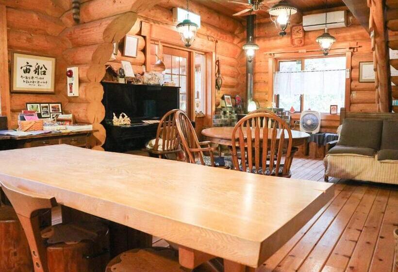 هاستل Canadian Loghouse Inn Azuminoyujin
