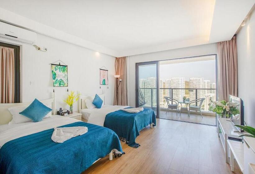 펜션 Huizhou Huayangnian Seaview Guesthouse