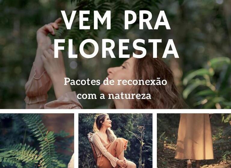 ペンション Casa Bacarirá   Floresta Com Yoga E Café Da Manhã Vegano