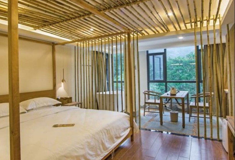 ベッドアンドブレックファースト Wuyishan Old Street Hill Lodge