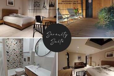 Serenity Indepedent Suite Near To Disneyland & Paris - Bussy St Georges