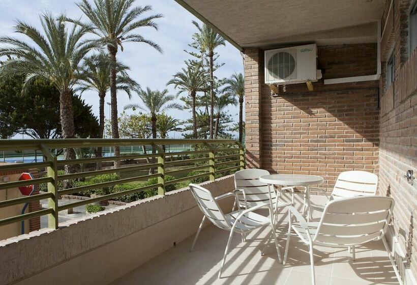 חדר סטנדרט לארבעה נוף לים, Albahia Alicante