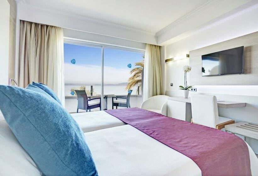 غرفة بريميوم إطلالة جانبية على البحر, Grupotel Acapulco Playa  Adults Only