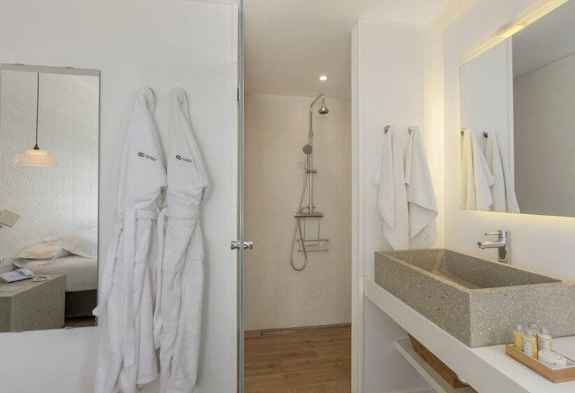 اتاق اساندارد با چشم‌انداز جانبی به دریا, Hm Balanguera Beach - Adults Only