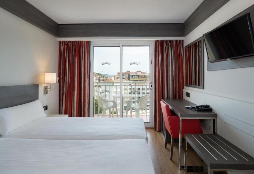 اتاق استاندارد با چشم‌انداز استخر, Medplaya Hotel Santa Monica
