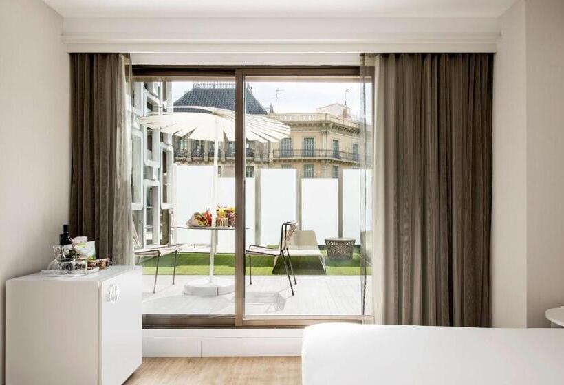 Chambre Premium avec Terrasse, Nh Collection Barcelona Gran  Calderon