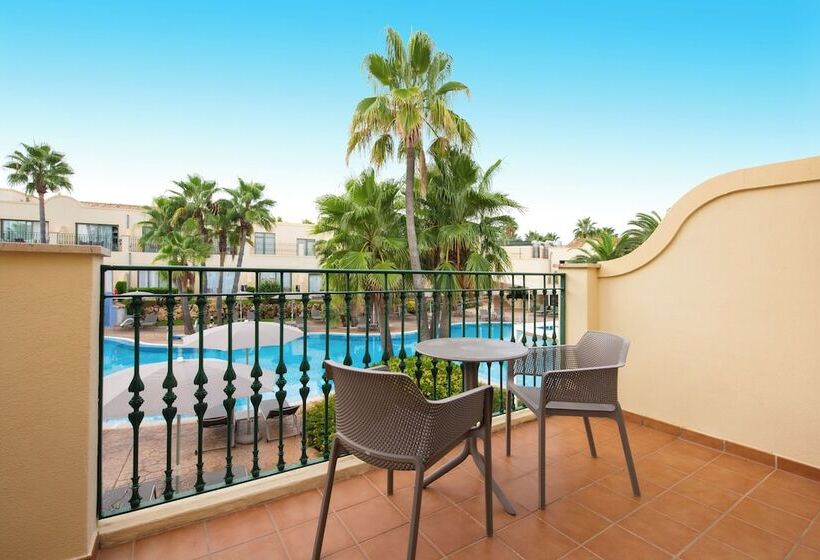 اتاق استاندارد با چشم‌انداز استخر, Valentin Star Menorca  Adults Only