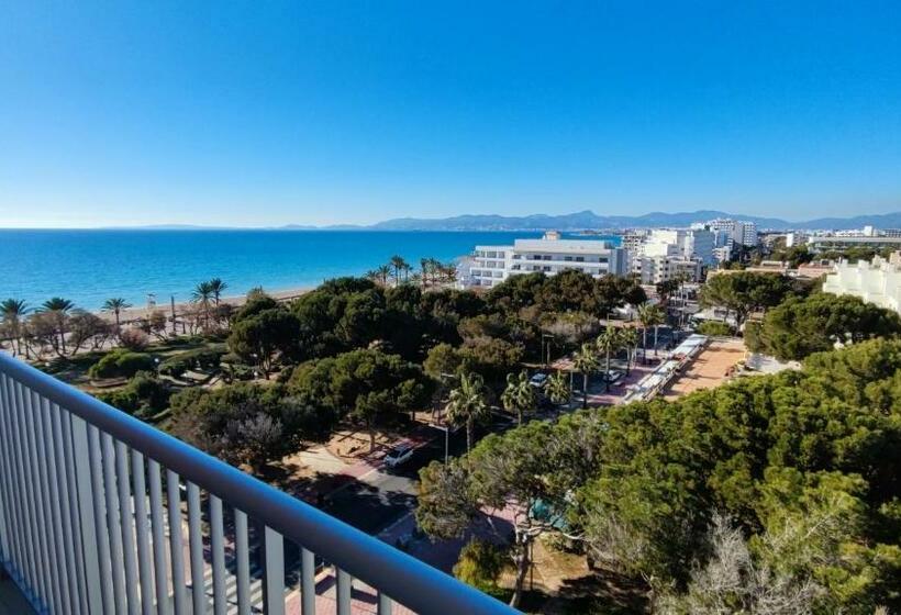 اتاق اساندارد با چشم‌انداز جانبی به دریا, Leman Hotel y Apartamentos