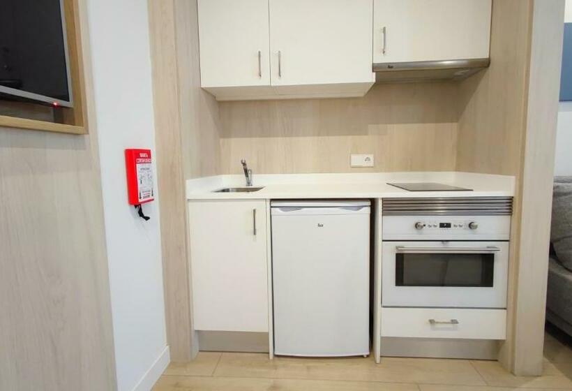 آپارتمان 1 خوابه, Leman Hotel y Apartamentos