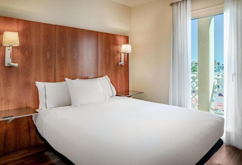 اتاق استاندارد یک تخته با چشم‌انداز شهر, Ac Hotel La Línea By Marriott