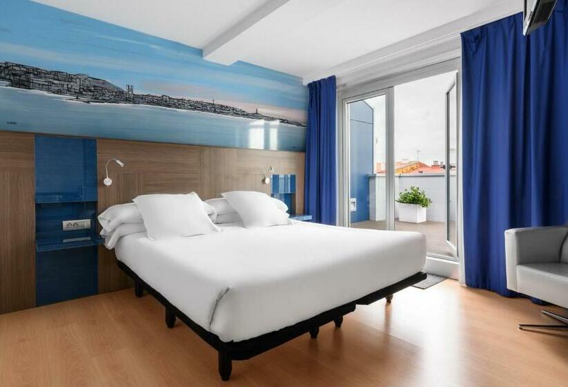 Junior Suite cu Terasă, Eurostars Blue Coruña