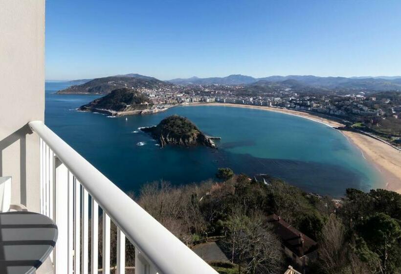 Quarto Estandar Vista Mar com Sacada, Mercure San Sebastián Monte Igueldo