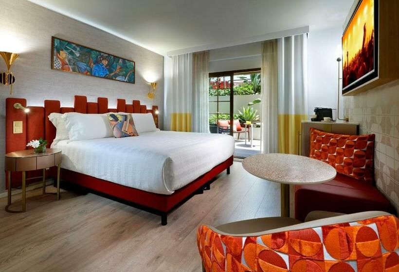 Deluxe Room with Terrace, Hard Rock  Marbella