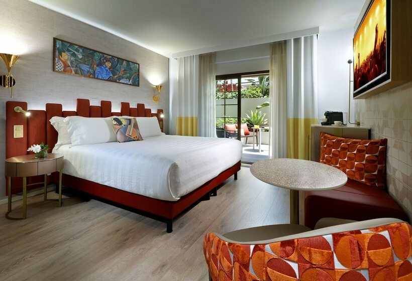 Deluxe Room with Terrace, Hard Rock  Marbella