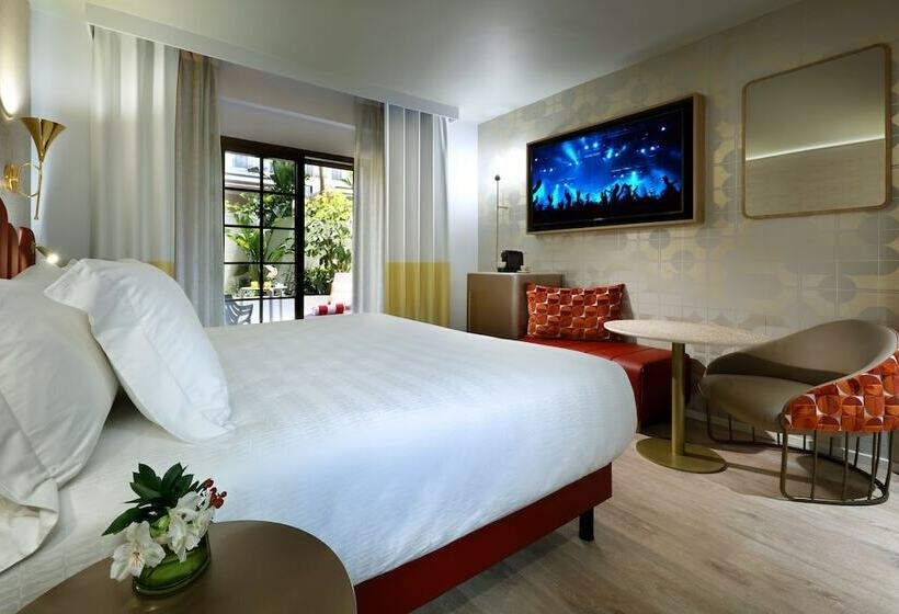 Deluxe Room with Terrace, Hard Rock  Marbella