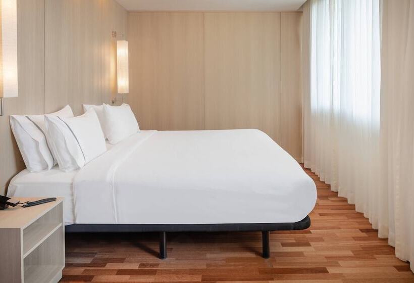 اتاق استاندارد با تخت دوبل و چشم‌انداز دریا, Ac Hotel Málaga Palacio By Marriott