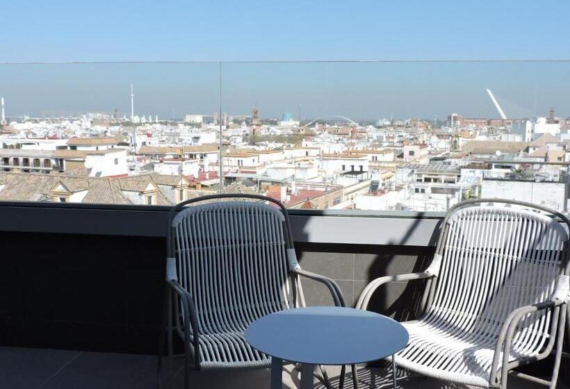 Habitación Deluxe con Terraza, America Sevilla