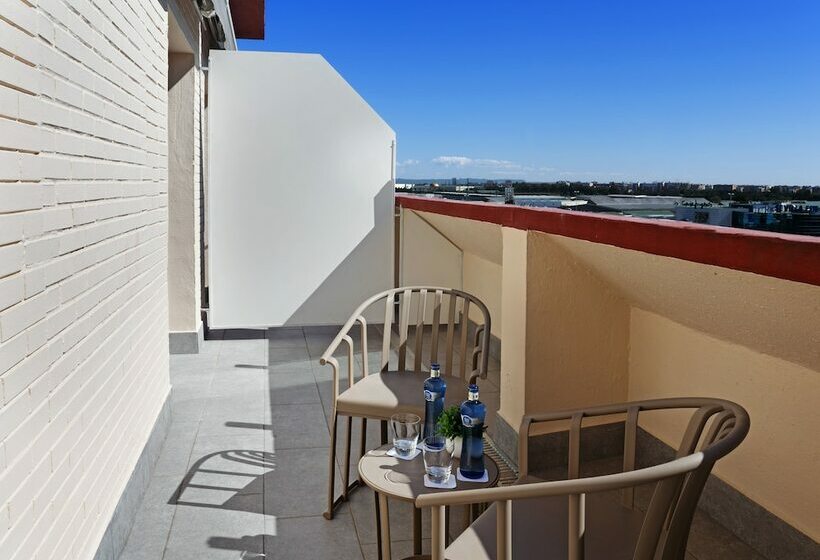 Habitación Estándar con Terraza, Catalonia Hispalis