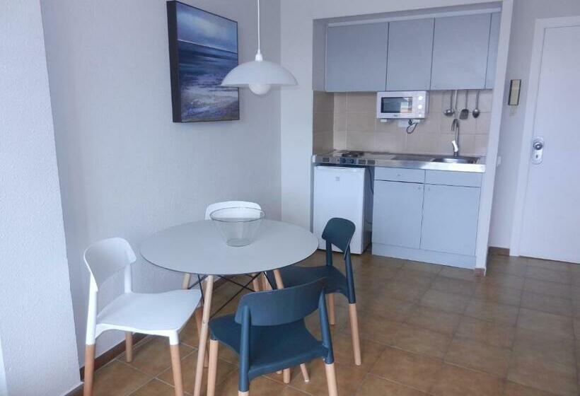 דירה בת חדר שינה 1 עם מרפסת, Ght Aparthotel Tossa Park
