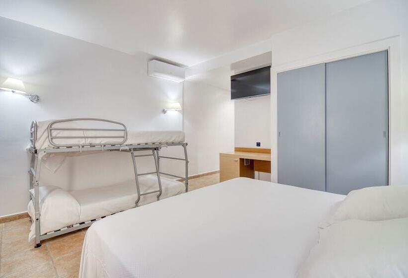 اتاق استاندارد چهار تخته, Hospedium Hotel Abril