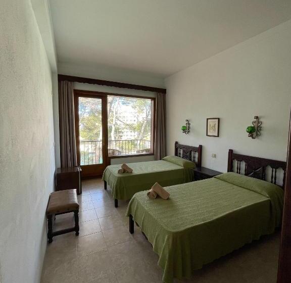اتاق استاندارد با چشم‌انداز دریا, Hostal Palmaria