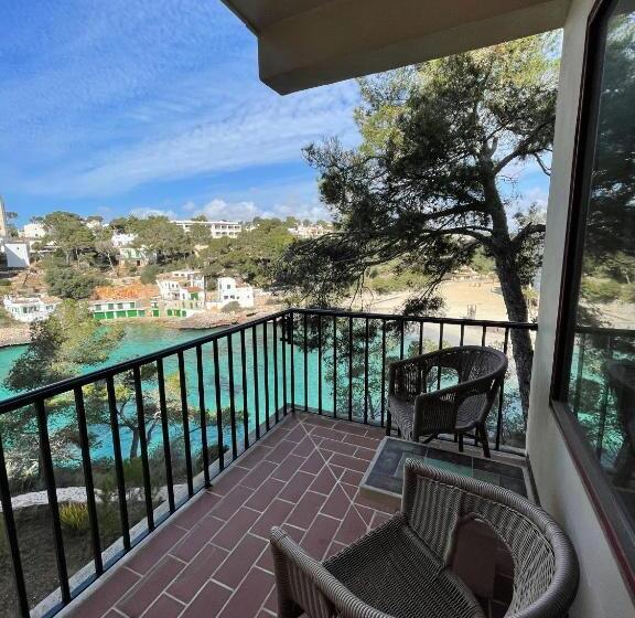 اتاق استاندارد با چشم‌انداز دریا, Hostal Palmaria
