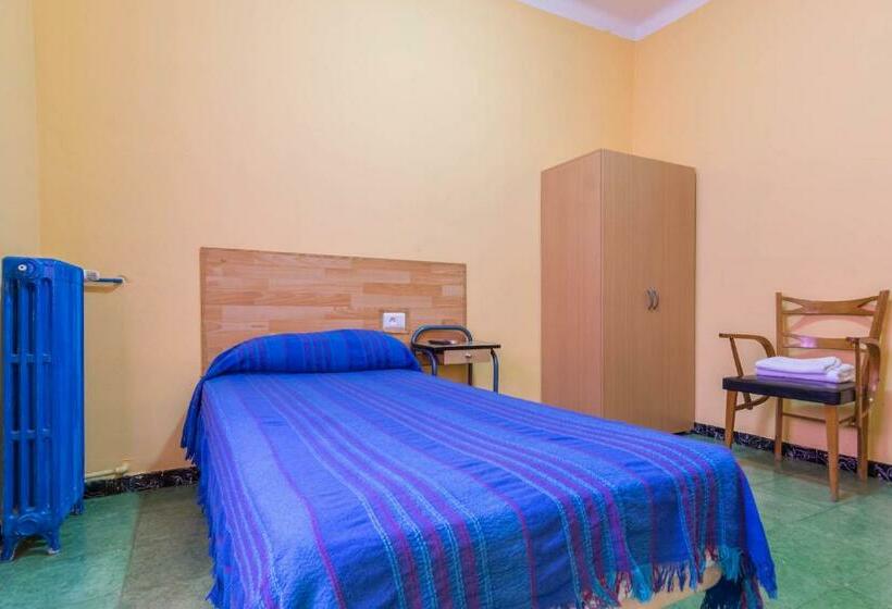 اتاق استاندارد یک تخته با سرویس بهداشتی مشترک, Hostal Urgell