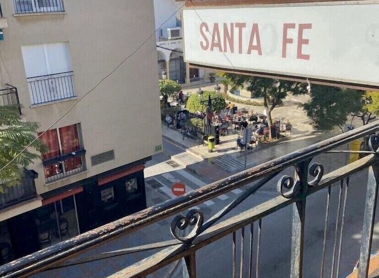 اتاق استاندارد با چشم‌انداز شهر, Pensión Santa Fe