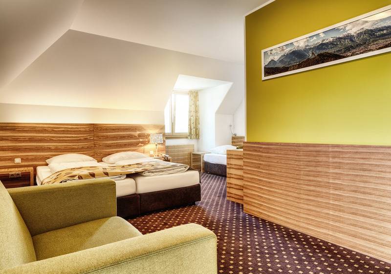 اتاق استاندارد سه نفره, Alphotel Innsbruck