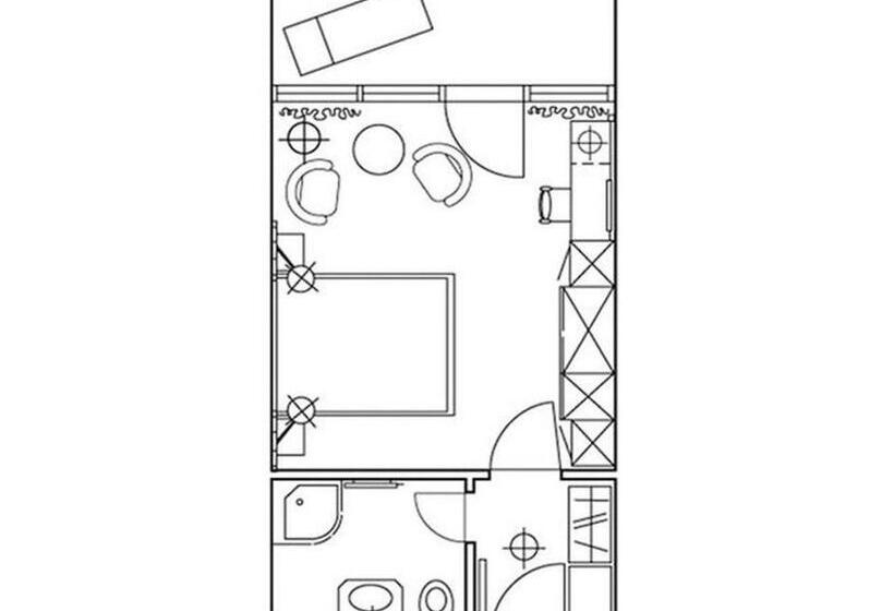 Habitación Deluxe con Balcón, Cesta Grand Aktiv & Spa