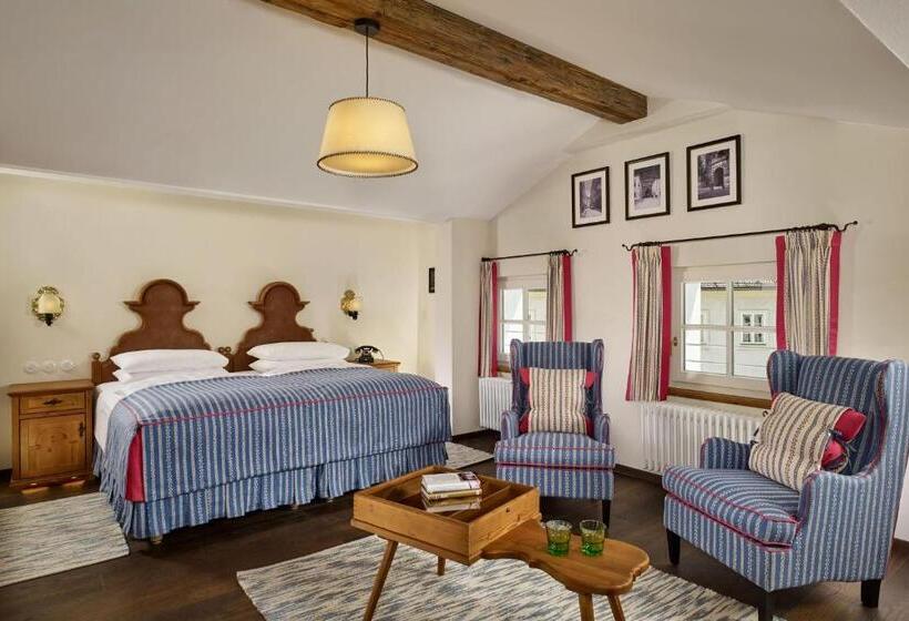 سوئیت جونیور با تخت بزرگ, Goldener Hirsch, A Luxury Collection Hotel, Salzburg