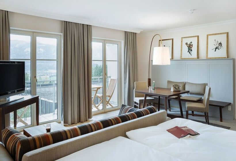 سوییت جونیور با بالکن, Imlauer Hotel Schloss Pichlarn