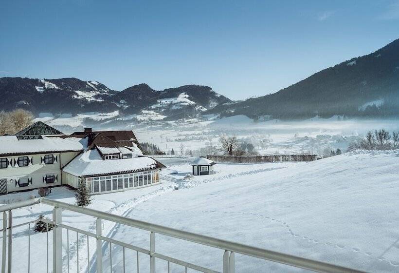 带阳台的豪华间, Imlauer Hotel Schloss Pichlarn