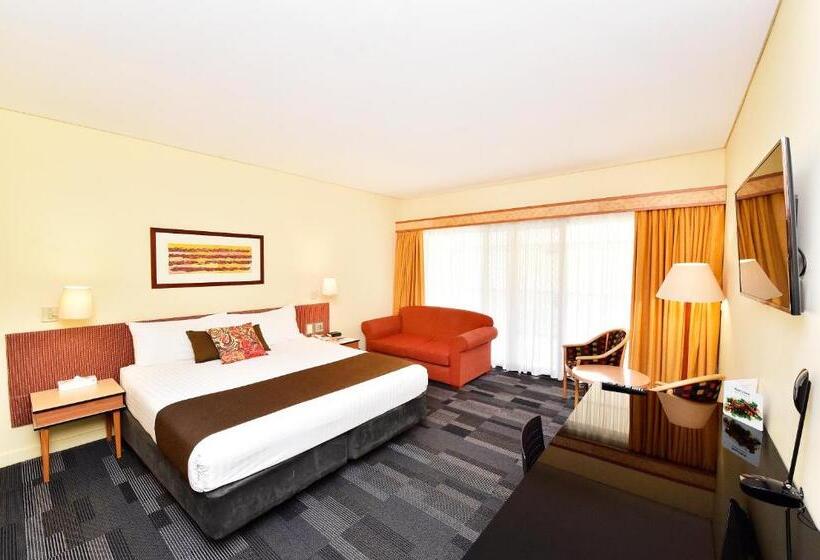 اتاق دلوکس با تخت کینگ و چشم‌انداز, Mercure Alice Springs Resort