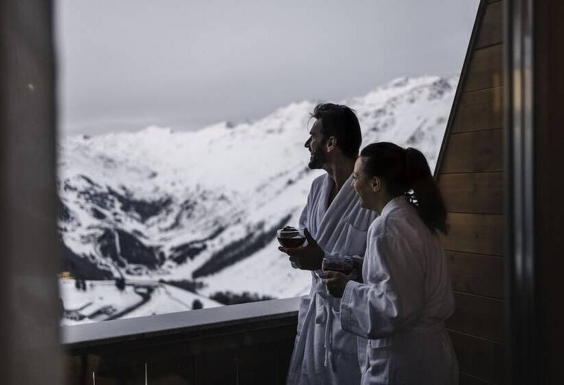 اتاق استاندارد با چشم‌انداز کوهستان, Ski   Golf   Wellness Hotel Riml