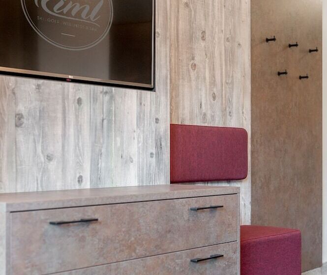 اتاق استاندارد با چشم‌انداز کوهستان, Ski   Golf   Wellness Hotel Riml