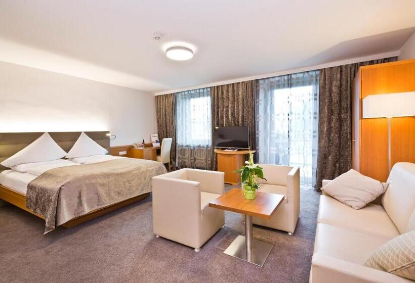 Deluxe Kamer, Stadthotel Goldenes Schiff