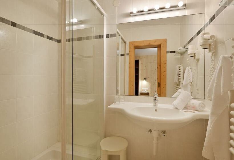 اتاق استاندارد با بالکن, Wohlfühlhotel Schiestl