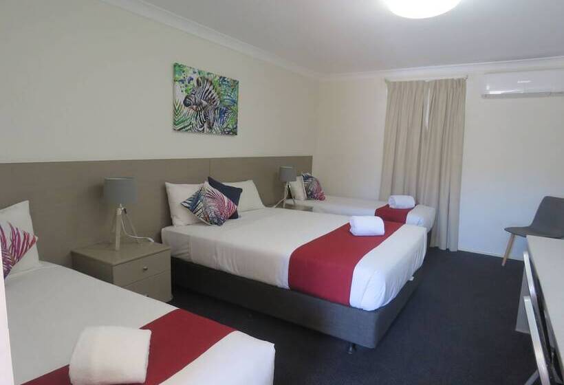 غرفة عائلية, Burke & Wills Motel Mt Isa