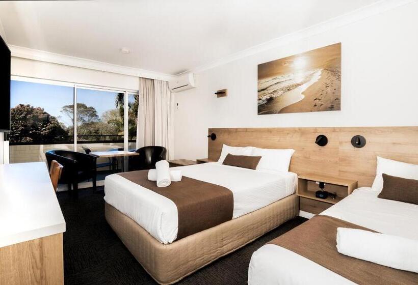اتاق استاندارد با چشم‌انداز دریا, Caribbean Motel