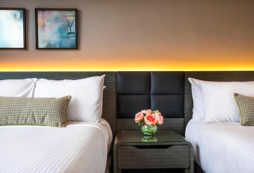 اتاق استاندارد با 2 تخت دوبل, Crowne Plaza Melbourne, An Ihg