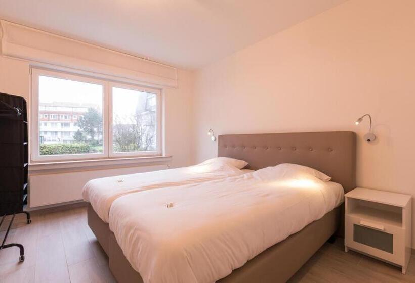 آپارتمان 1 خوابه با تراس, Atlanta Knokke